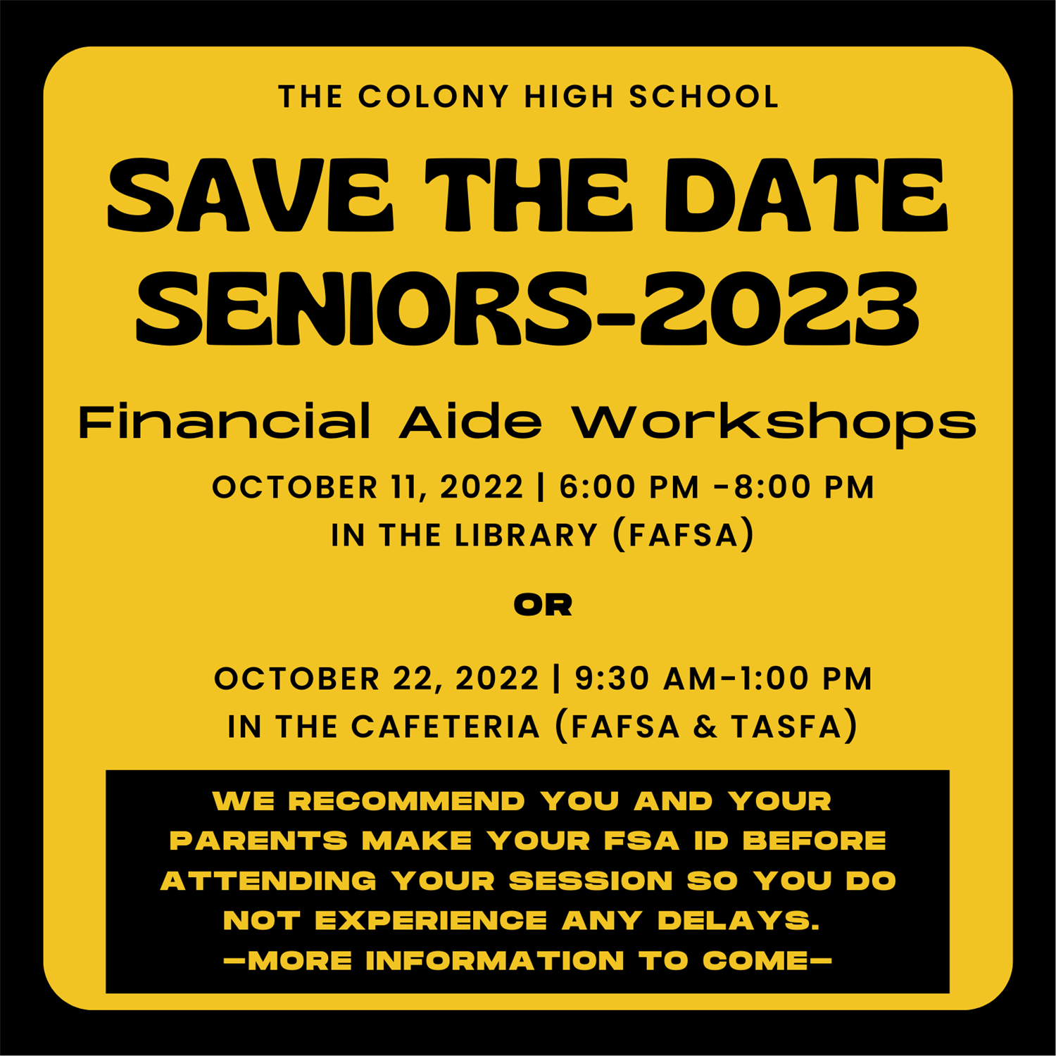 Save the Date